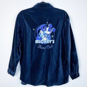 Vintage Disney Crushed Velvet Mickey Mouse Top